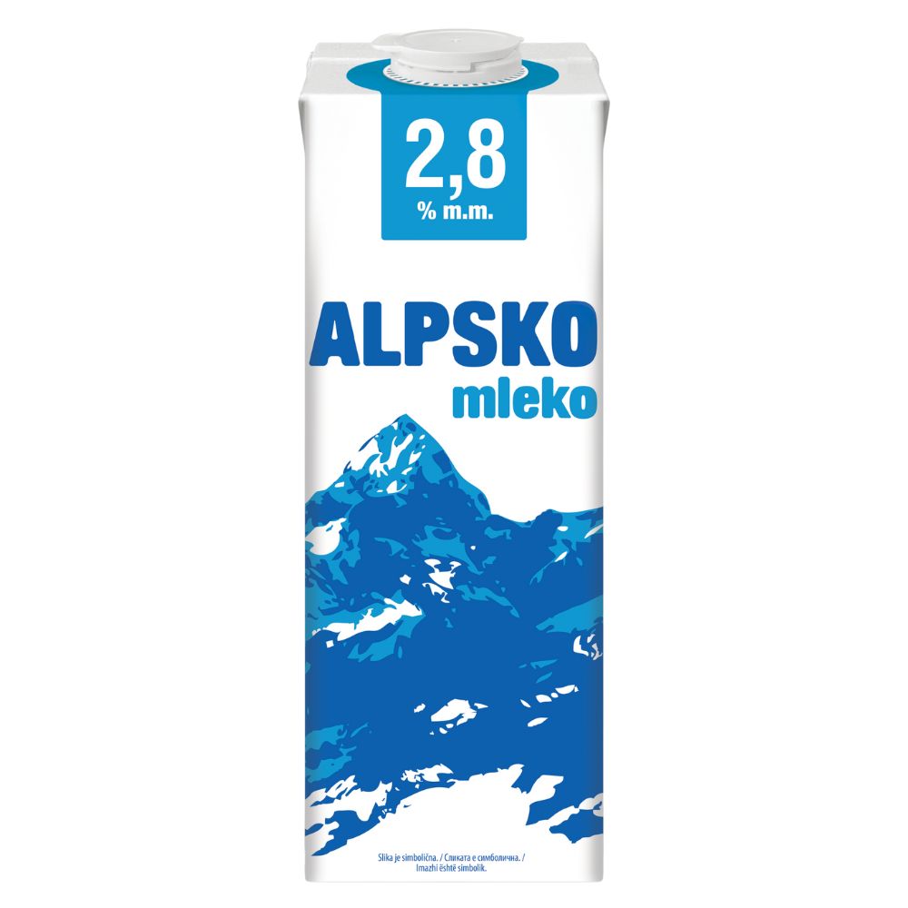 АЛПСКО МЛЕКО 2,8% 1 Л
