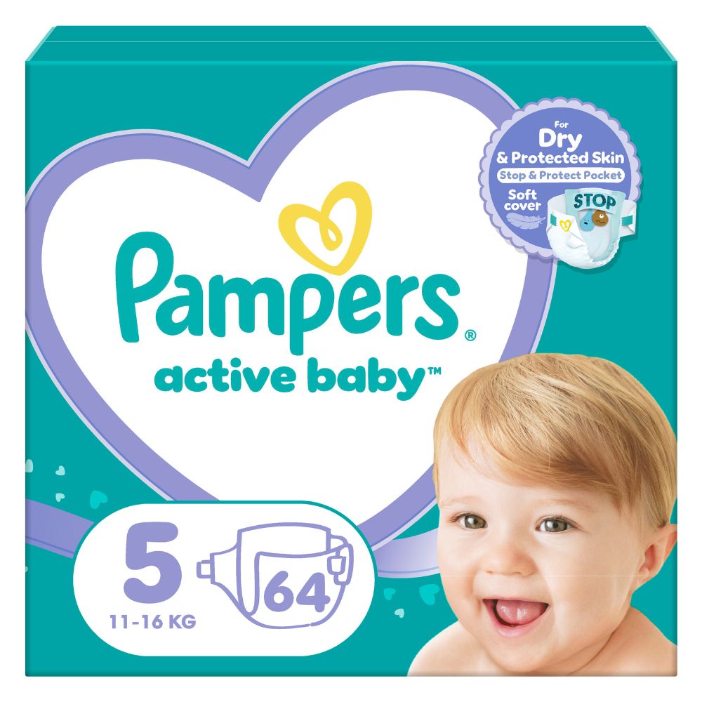 ПЕЛЕНИ ПАМПЕРС ГП БРОЈ5 64/1