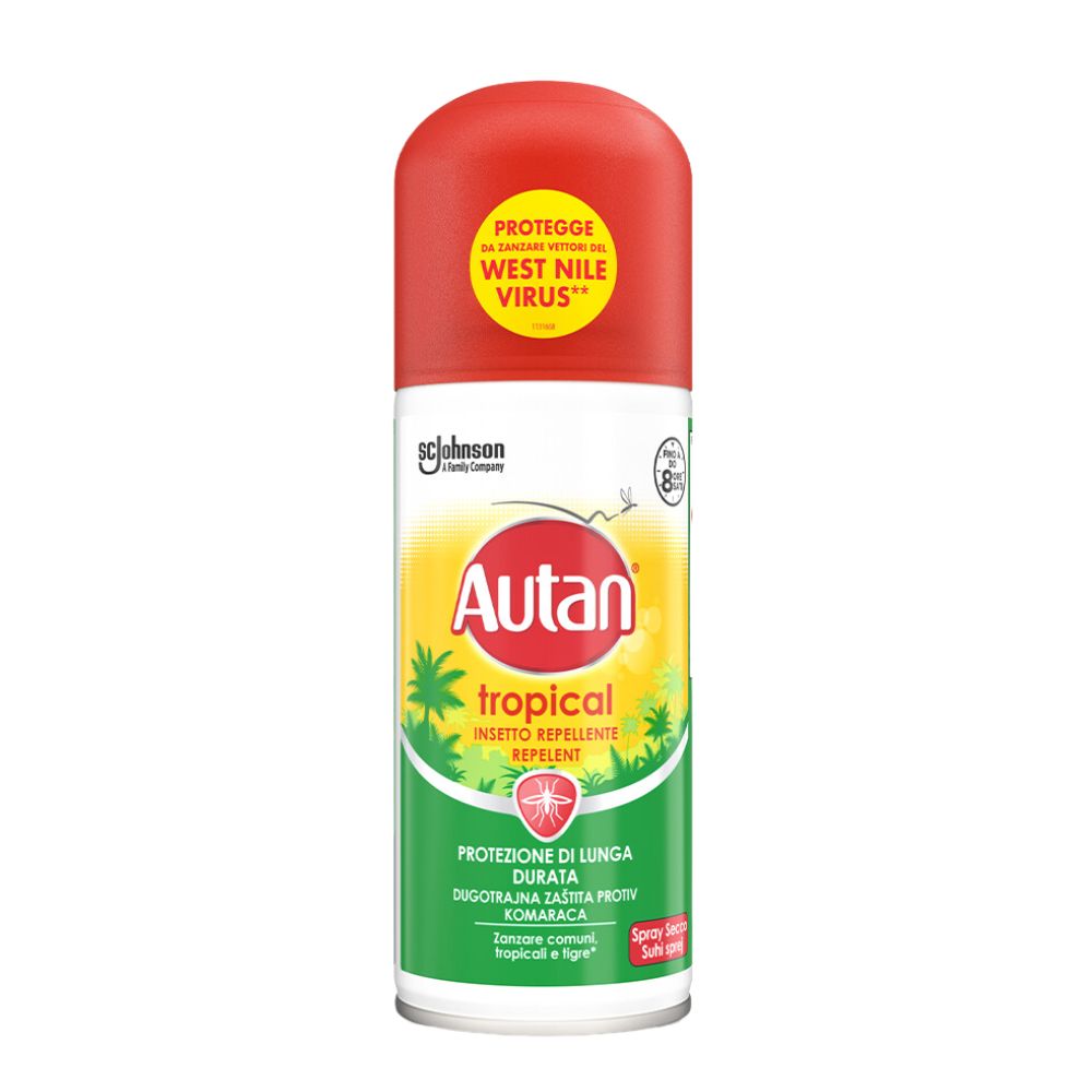 АУТАН ТРОПИКАЛ СПРЕЈ ПРОТИВ КОМАРЦИ 100 МЛ