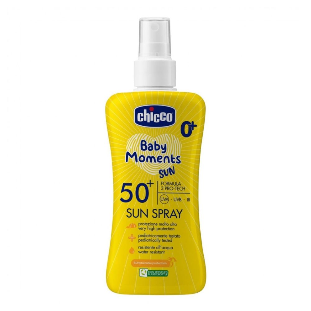 Chicco Спреј за сончање 0+ месеци SPF50+ 150мл