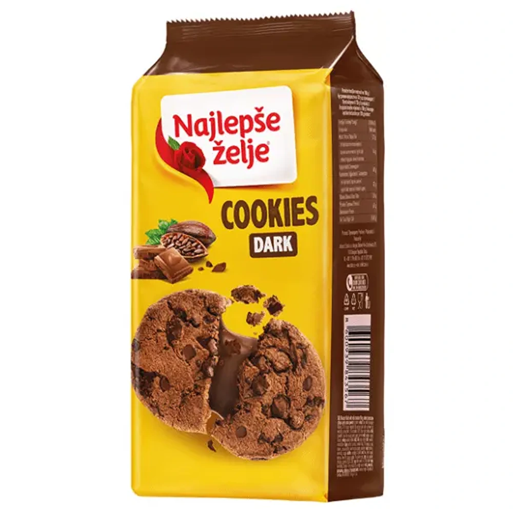 НАЈЛЕПШЕ ЖЕЉЕ – КОЛАЧИ ТЕМНО ЧОКОЛАДА 145 Г