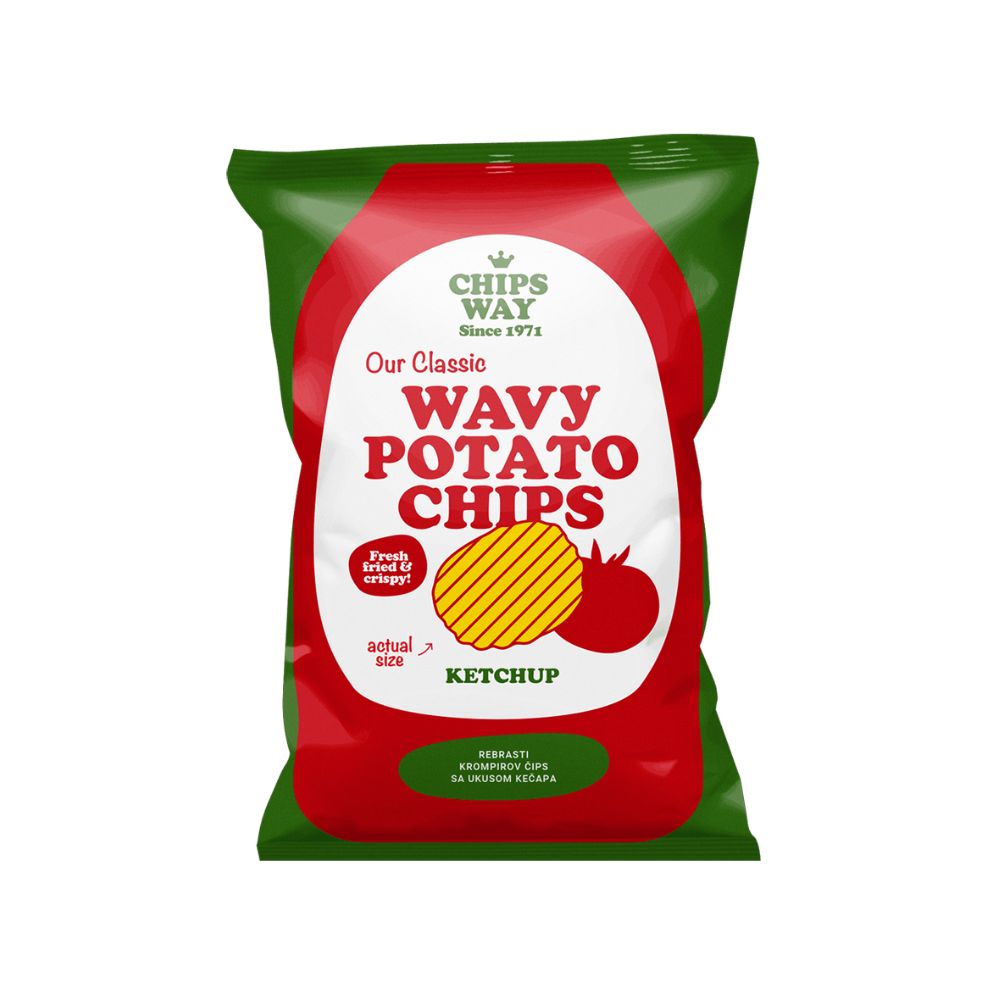 ЧИПС ВЕЈ ЧИПС РЕБРЕСТ СО КЕЧАП 40 ГР