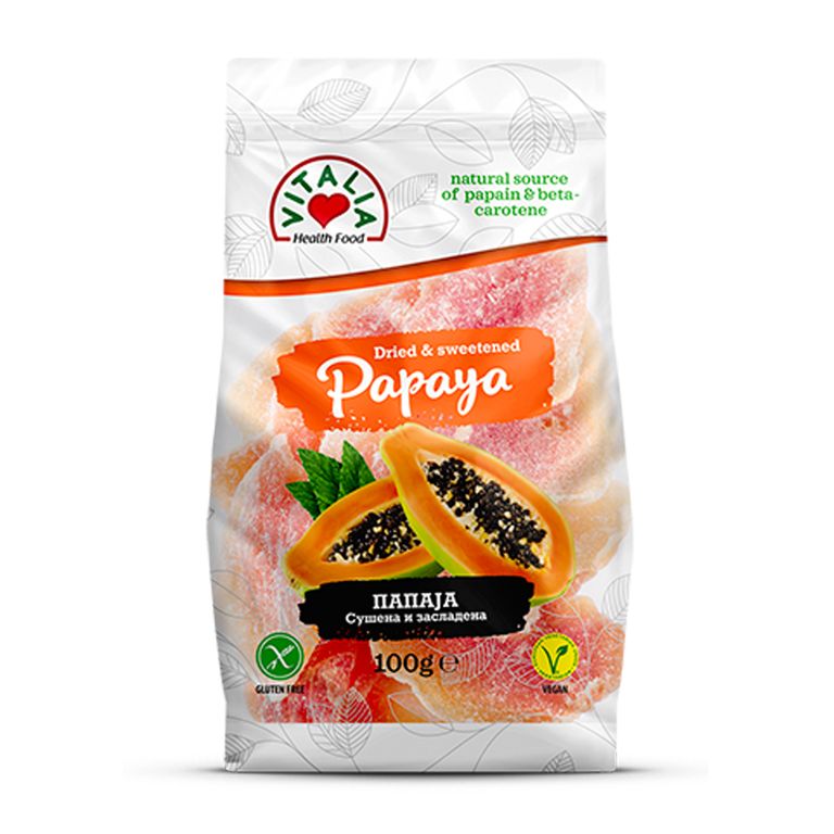 ВИТАЛИА СУШЕНА ПАПАЈА 100 ГР
