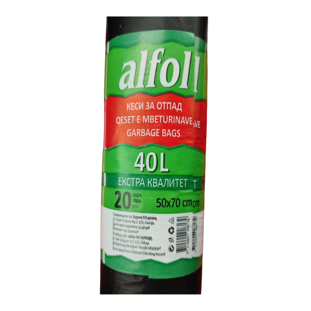 АЛФОЛ КЕСИ ЗА ЃУБРЕ 40 Л 20/1
