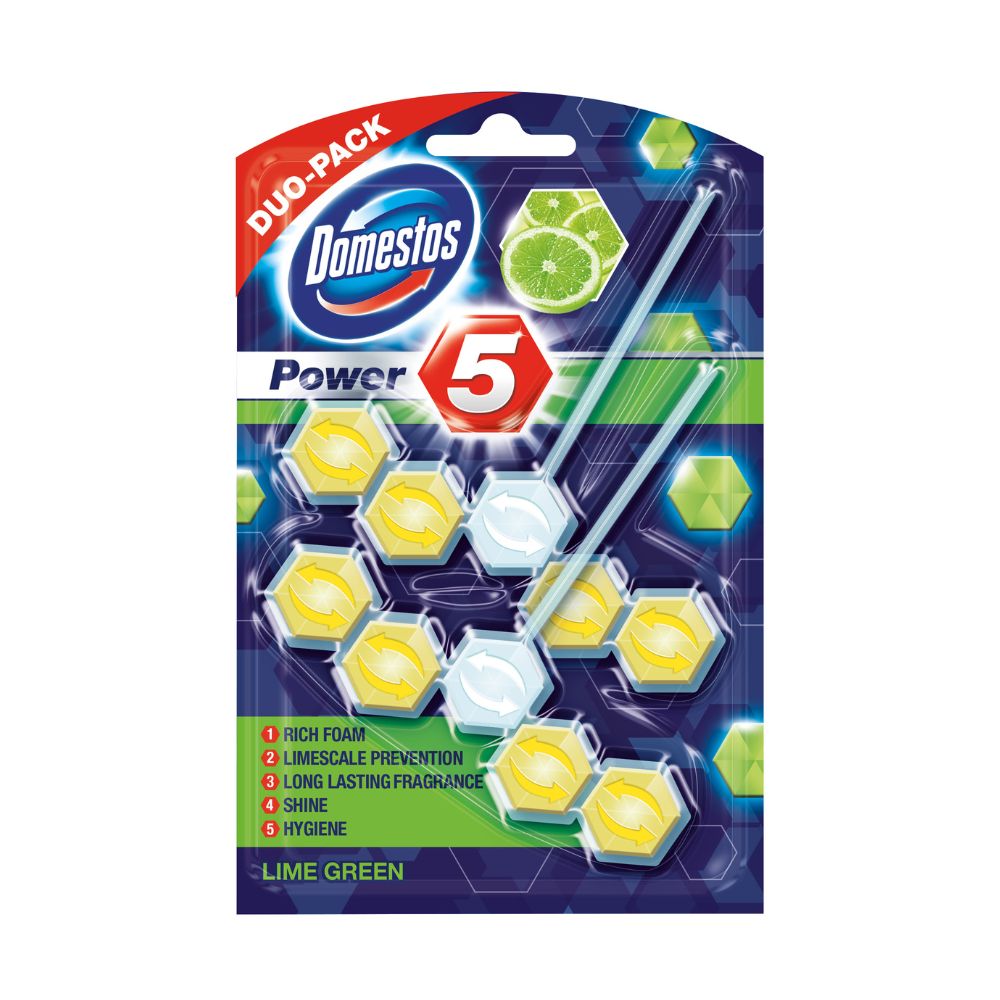 ДОМЕСТОС ПАУЕР ДУО ЛЕМОН ОСВЕЖУВАЧ ЗА ВЕЦЕ ШКОЛКА 2 Х 50 ГР