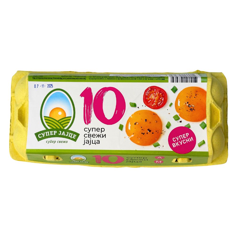СУПЕР ЈАЈЦЕ ЈАЈЦА КЛАСА М 10/1