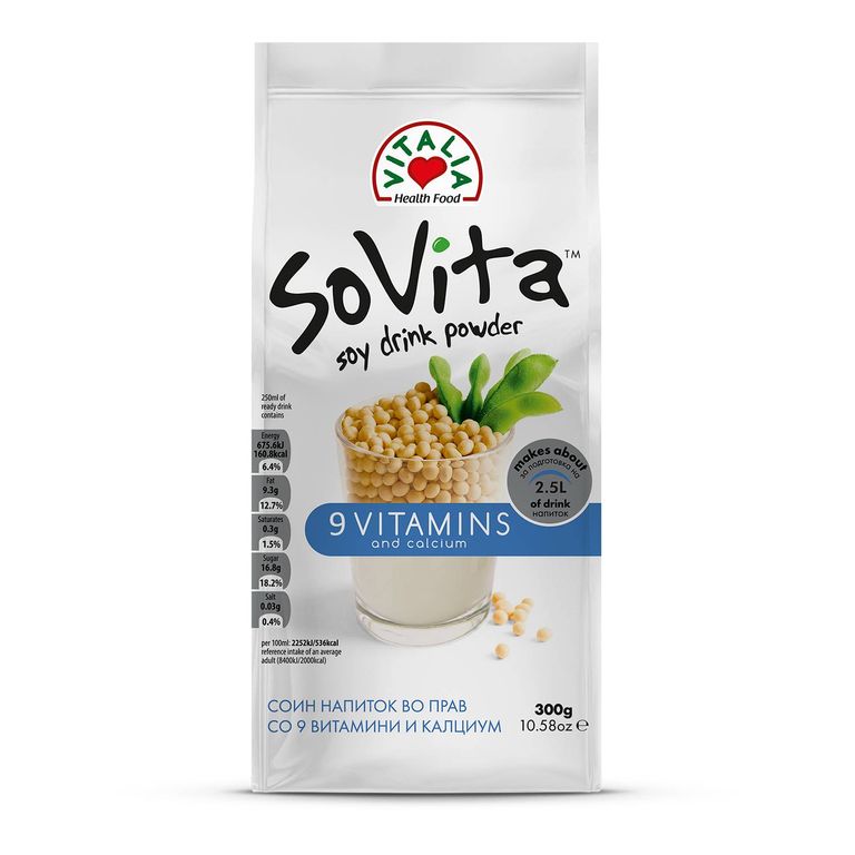 МЛЕКО ВО ПРАВ ВИТАЛИА ОД СОЈА, ВИТАМИНИ 300 Г