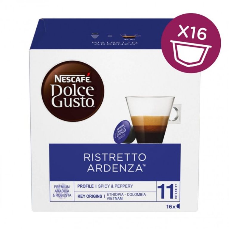 НЕСКАФЕ ДОЛЧЕ ГУСТО РИСТРЕТТО АРДЕНЗА КАПСУЛИ 16 КАПСУЛИ