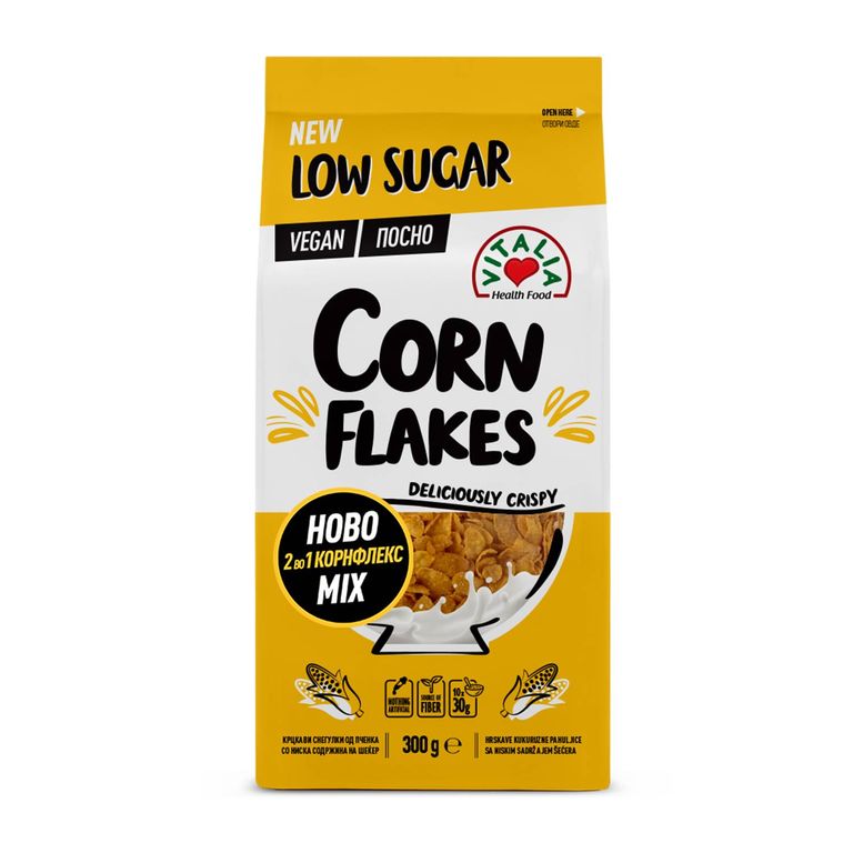 ВИТАЛИА КОРН ФЛЕКС БЕЗ ШЕЌЕР 300 ГР
