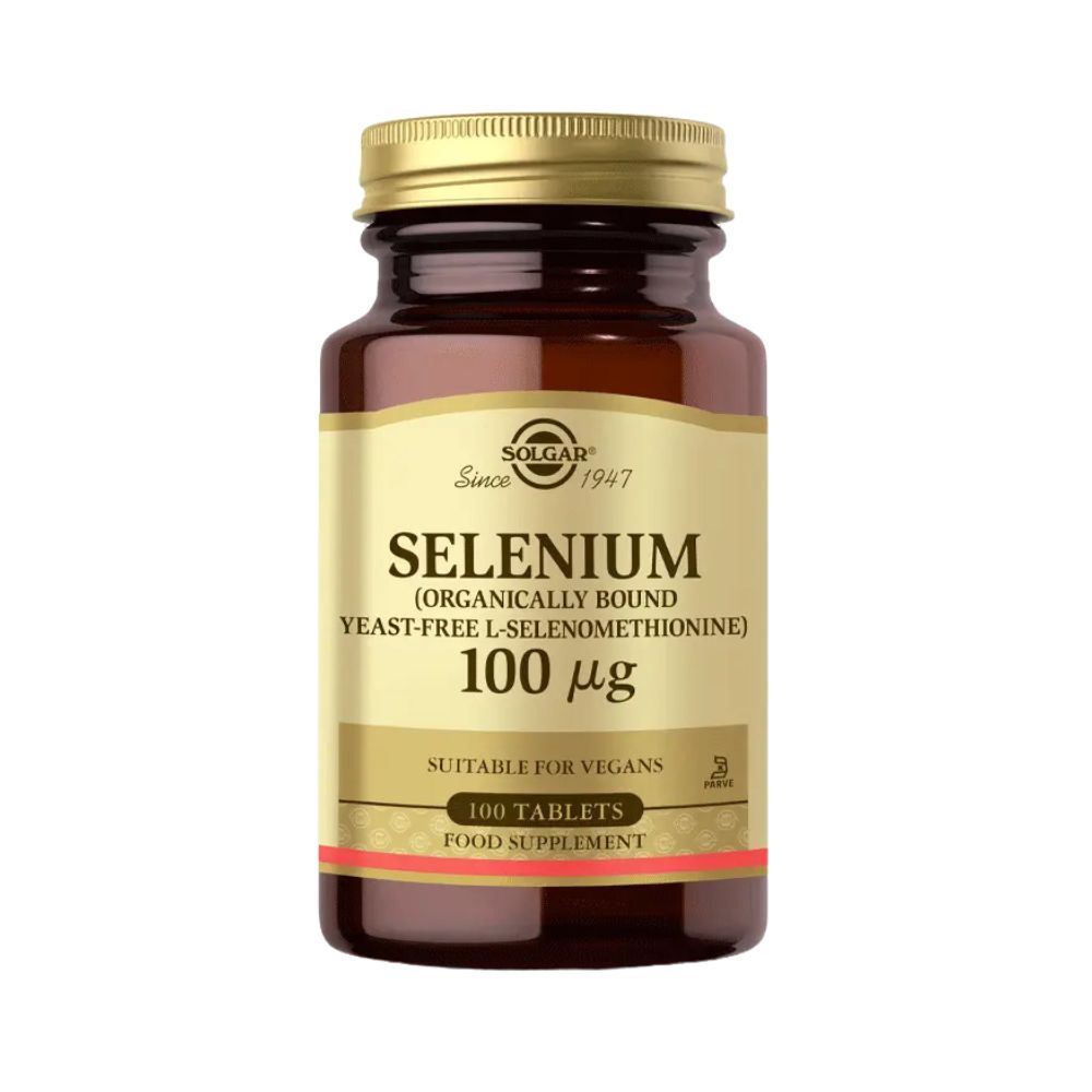 СОЛГАР СЕЛЕН 100 МКГ, 100 ТАБЛЕТИ