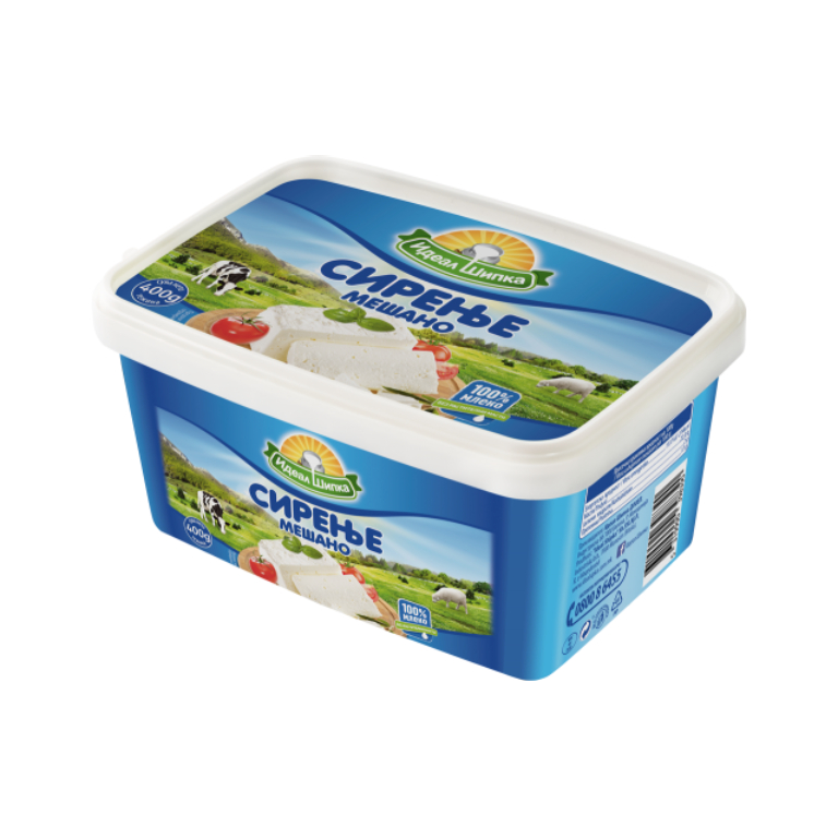 ИДЕАЛ ШИПКА МЕШАНО СИРЕЊЕ ВО КАНТИЧКА 400 ГР