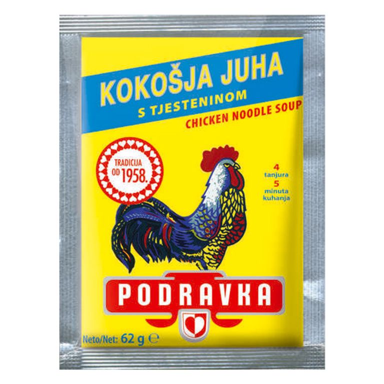 СУПА КОКОШКИНА СО ТЕСТЕНИНИ 62 Г