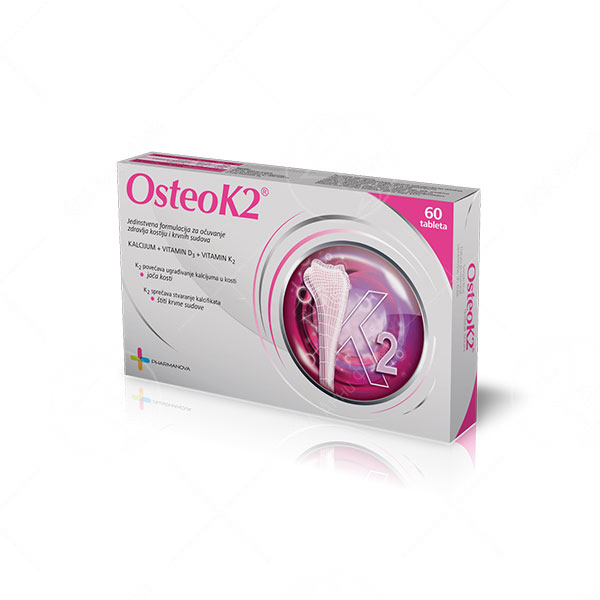 PHARMANOVA Остео К2, 60 таблети
