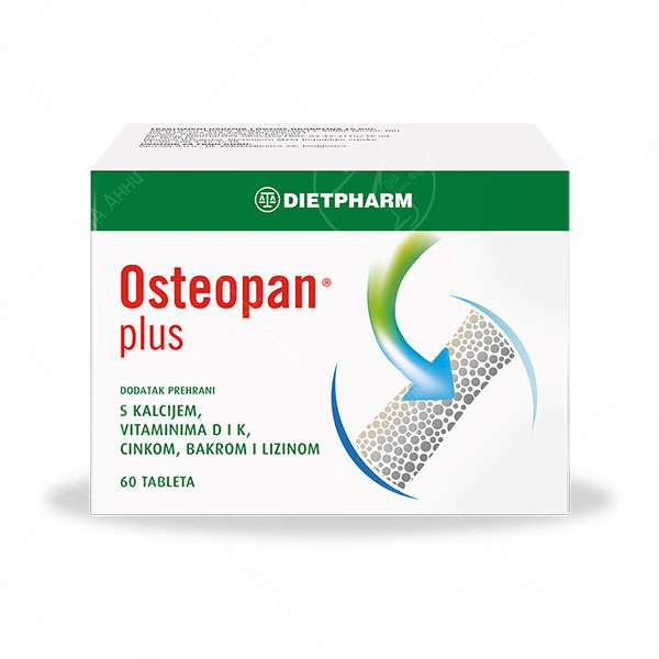 ДИЕТФАРМ ОСТЕОПАН ПЛУС 30 ТАБЛЕТИ