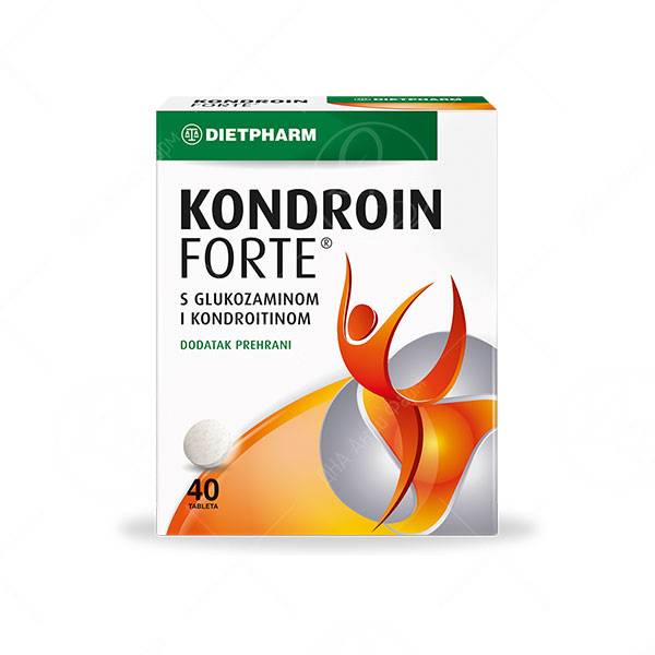 ДИЕТФАРМ КОНДРОИН ФОРТЕ, 40 ТАБЛЕТИ