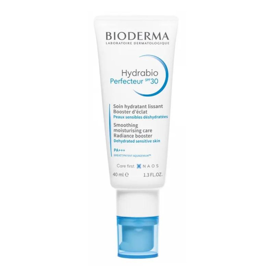 BIODERMA Hydrabio Perfecteur Хидратантен крем за сјајна кожа со СПФ 30+, 40 мл
