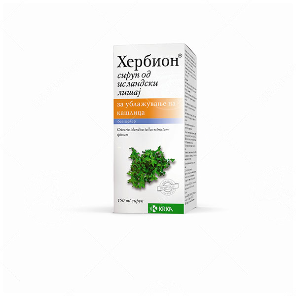 HERBION Islandski lisaj 150ml