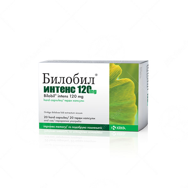 BILOBIL INTENSE caps. 20x120mg