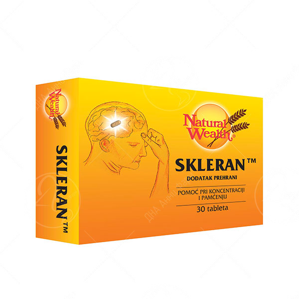 NATURAL WEALTH Склеран, 30 таблети