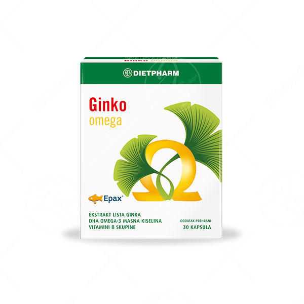ДИЕТФАРМ ГИНКО ОМЕГА 30 КАПСУЛИ