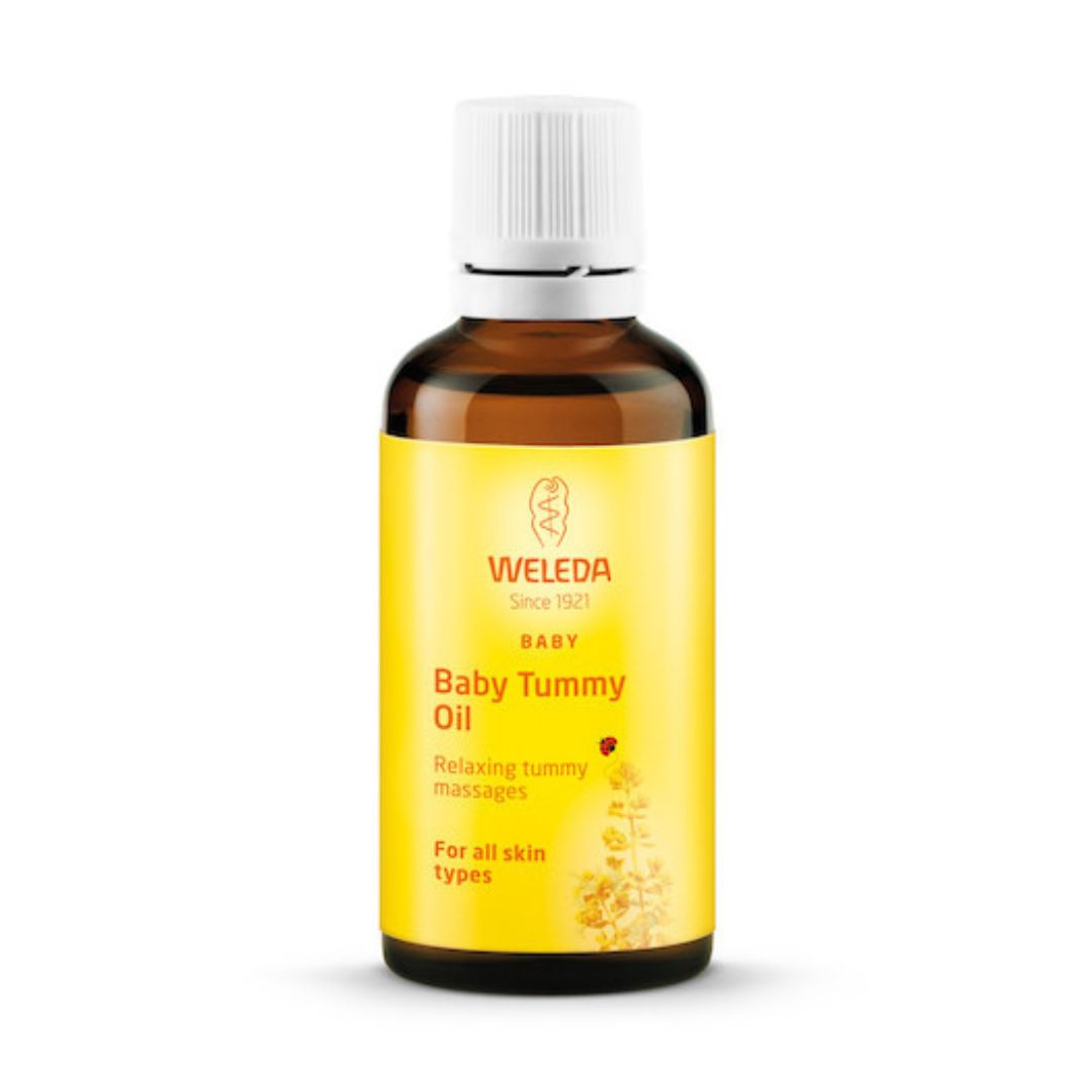WELEDA Baby Масло за масажа на детското стомаче, 50 мл