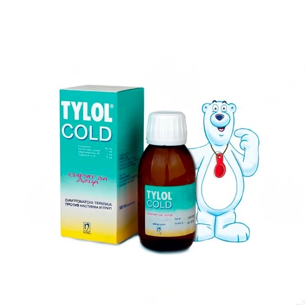 TYLOL COLD sirup 100ml