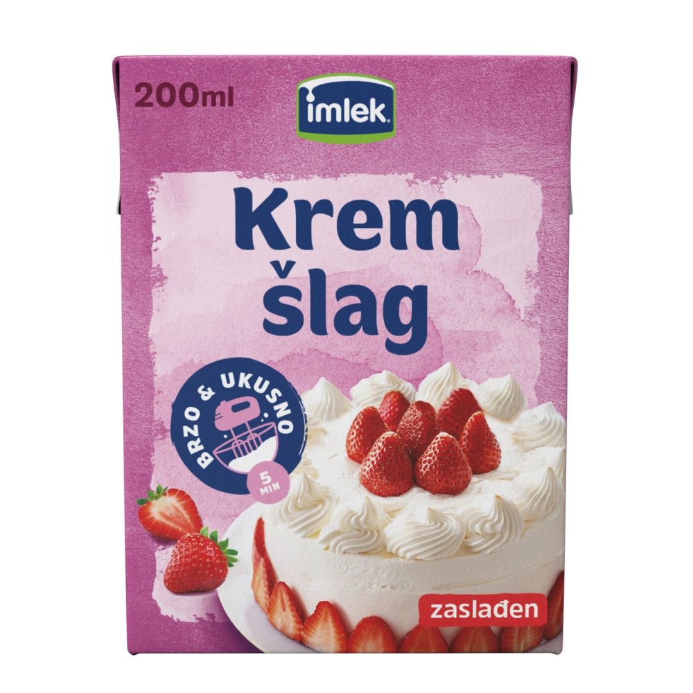 ИМЛЕК КРЕМ ШЛАГ ЗА ГОТВЕЊЕ 200 МЛ