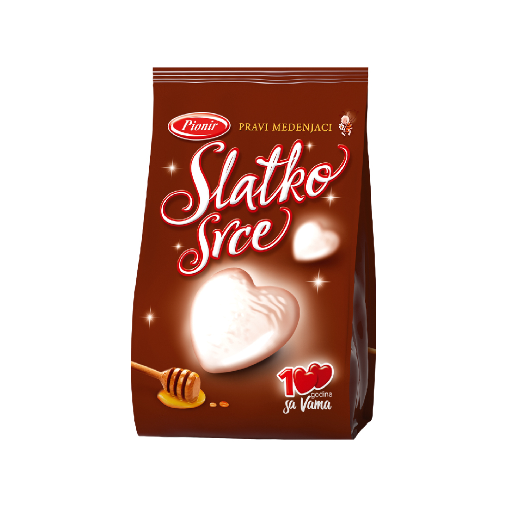 ПИОНИР СЛАТКО СРЦЕ МЕДЕЊАЦИ 150 ГР