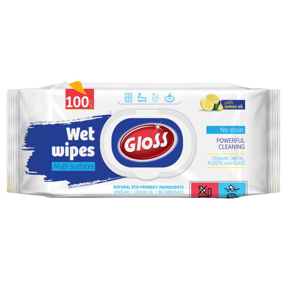 ГЛОС ВЛАЖНИ МАРАМЧИЊА ЗА ЧИСТЕЊЕ 100/1