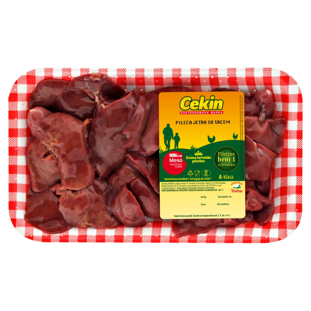 ЦЕКИН ЏИГЕР СО СРЦА ТАЦНА 500ГР ЗАМРЗНАТ
