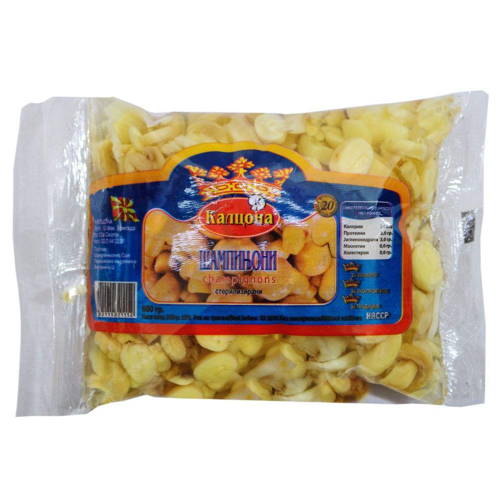 КАЛЦОНА ШАМПИЊОНИ 600 ГР