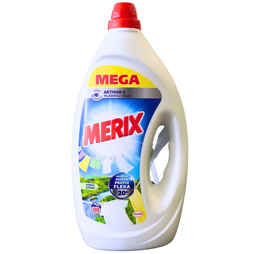 ДЕТЕРГЕНТ МЕРИКС ГОРСКА СВЕЖИНА 3.75 КГ