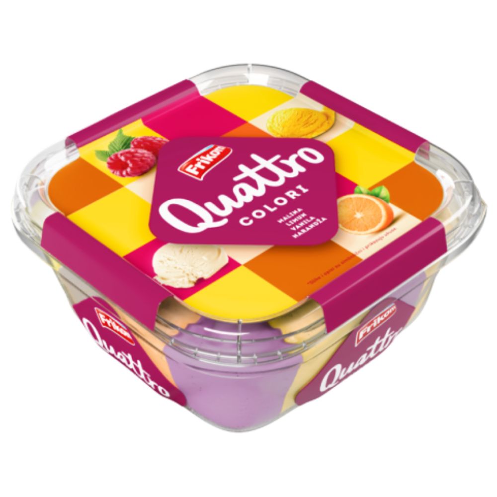 ФРИКОМ КВАТРО СЛАДОЛЕД ФРУТИ КОЛОРИ 1500 МЛ