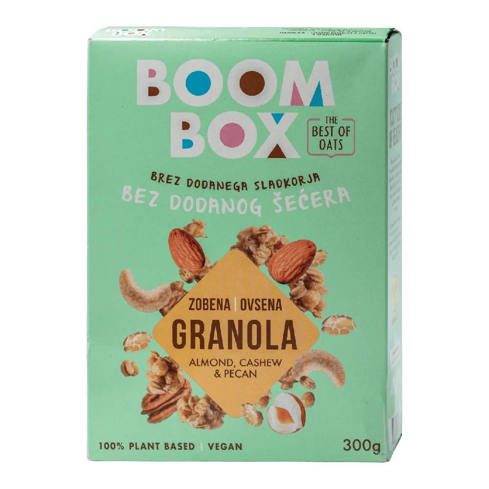 ГРАНОЛА БУМ БОКС ОВЕСНА ЈАТКИ 300 Г