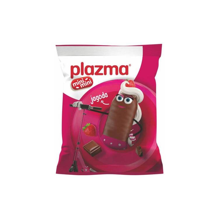 БАМБИ ПЛАЗМА МИНИ МИНИ ЈАГОДА ЧОКО 45 ГР
