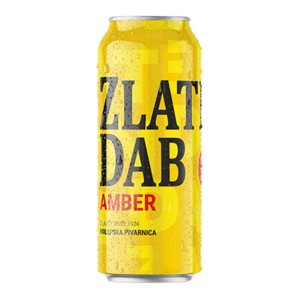 ЗЛАТЕН ДАБ АМБЕР – ПИВО ЛИМЕНКА 0.5 Л