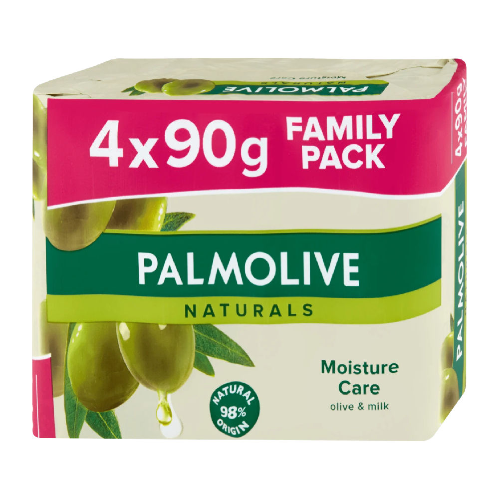 PALMOLIVE ПАЛМОЛИВЕ САПУН ЗЕЛЕН 90 Г + ГРАТИС 3/1