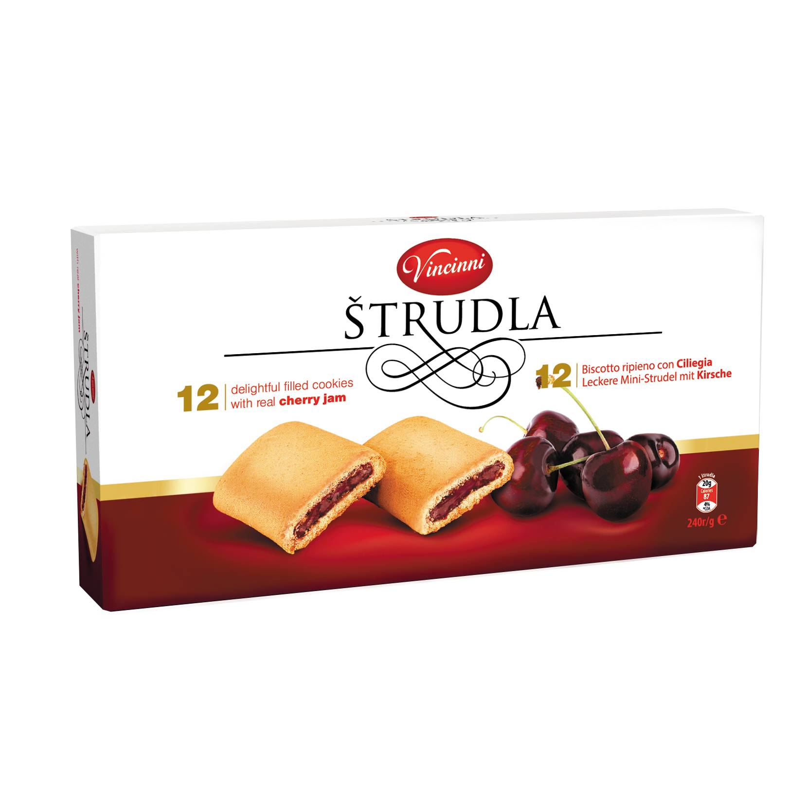 ВИНЧИНИ ШТРУДЛА СО ВИШНА 240 ГР