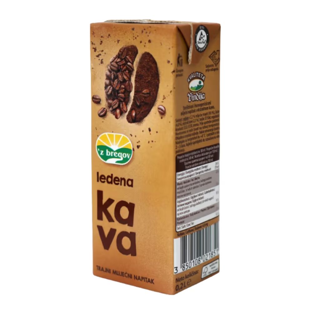 З'БРЕГОВ МЛЕЧЕН НАПИТОК ЛЕДЕНО КАФЕ 0.2 Л