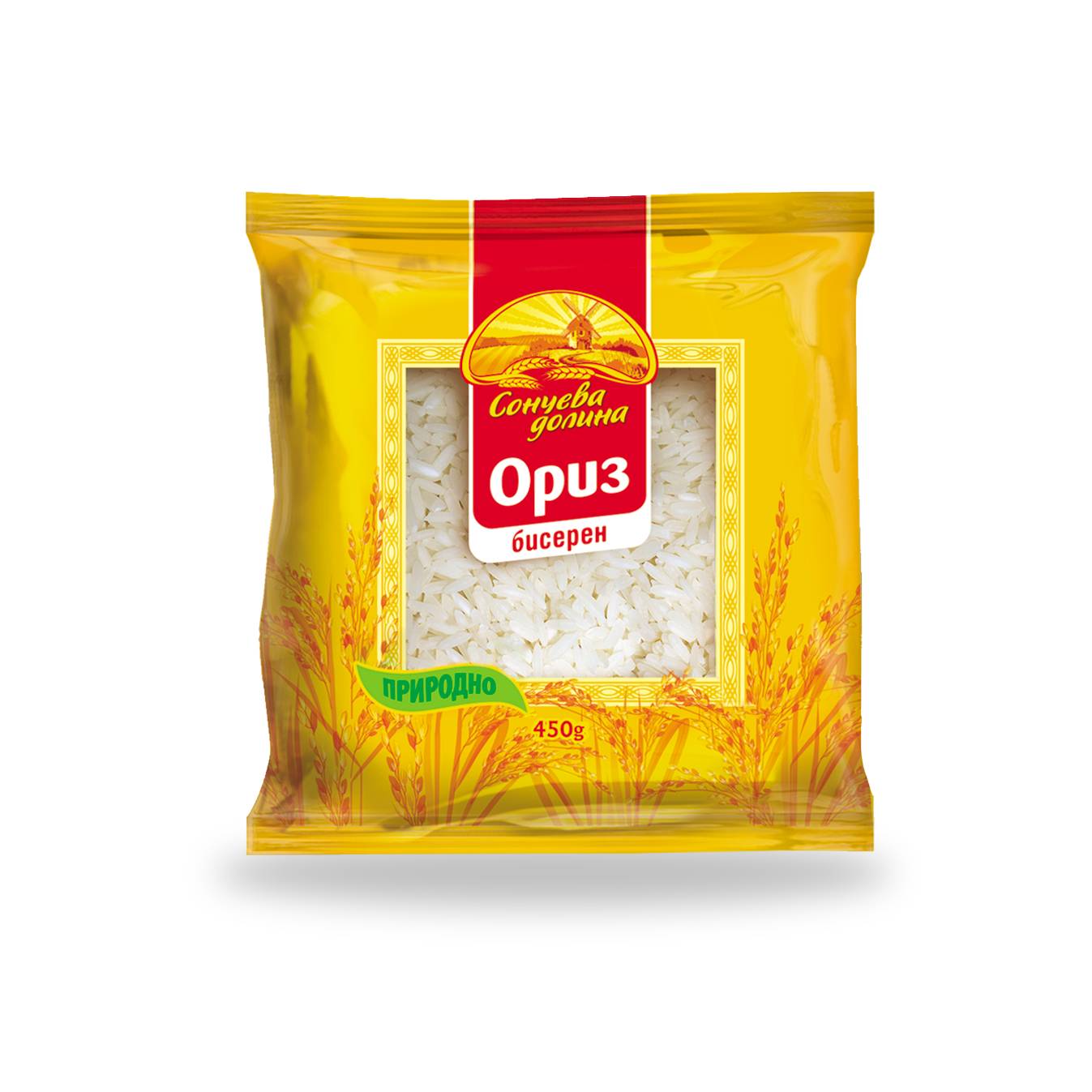 ОРИЗ БИСЕРЕН 450ГР СОН.ДОЛИНА