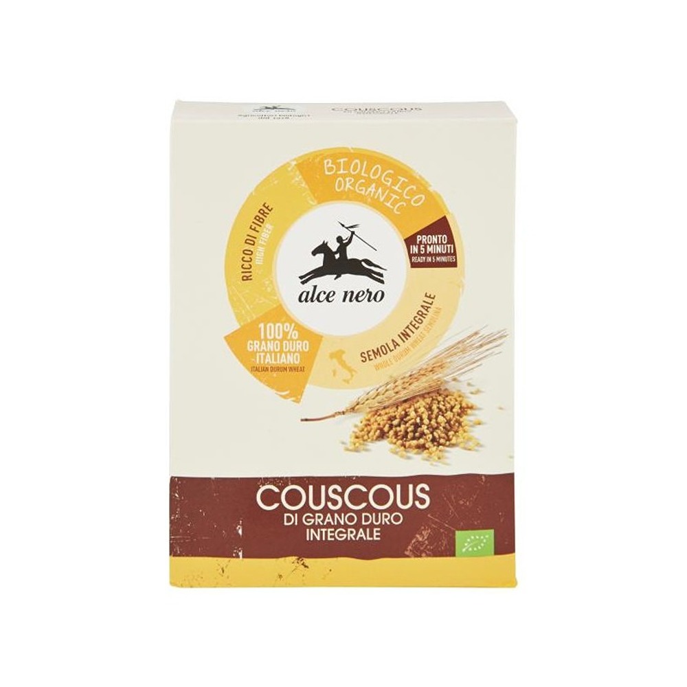 КУСКУС АЛЧЕ НЕРО ИНТЕГРАЛЕН ОРГАНСКИ 400 Г