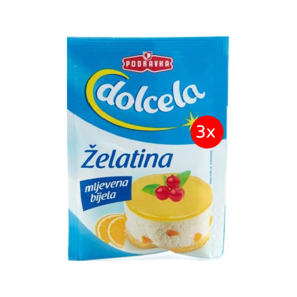 ДОЛЧЕЛА МЕЛЕН ЖЕЛАТИН БЕЛ 3 Х 10 ГР