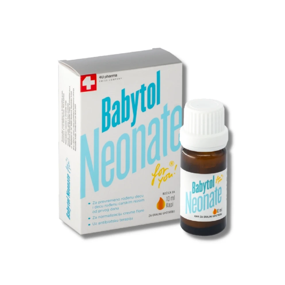 Babytol Neonate Капки за предвремено родени новороденчиња, 10 мл