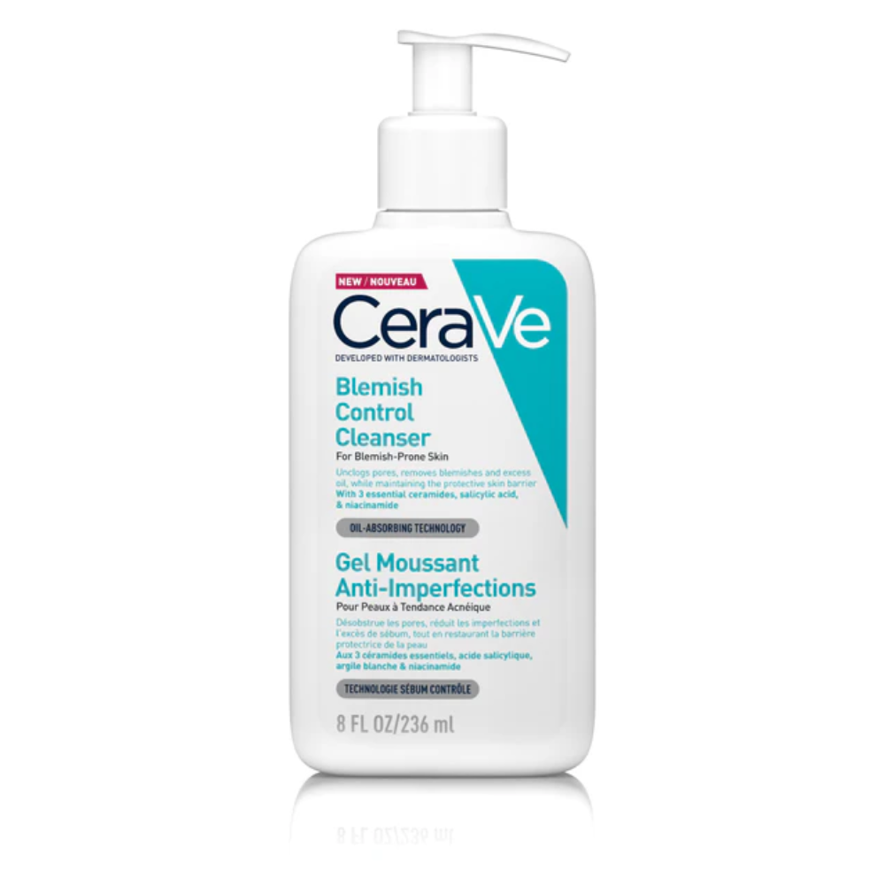 CeraVe Blemish Control Cleanser Гел за чистење на кожа склона кон неправилности  236мл