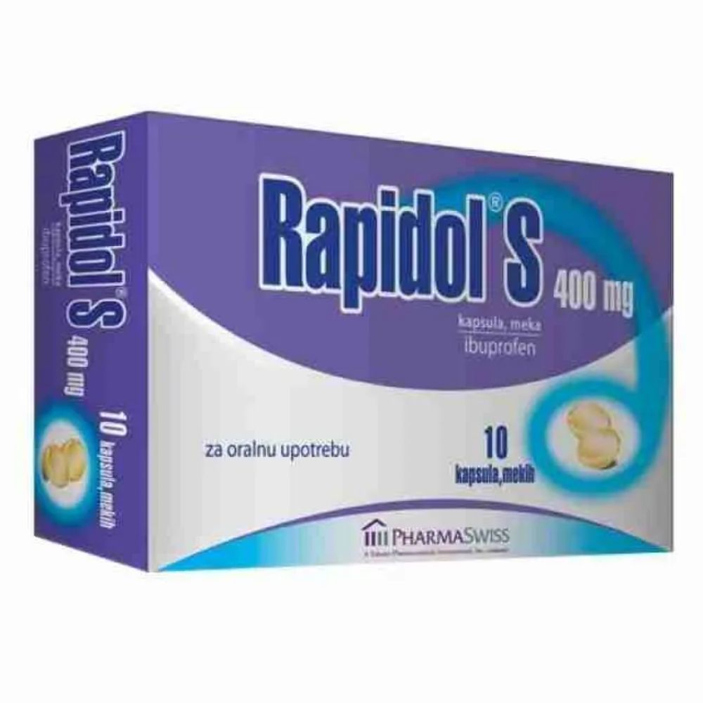 Rapidol S 400mg 10 меки капсули