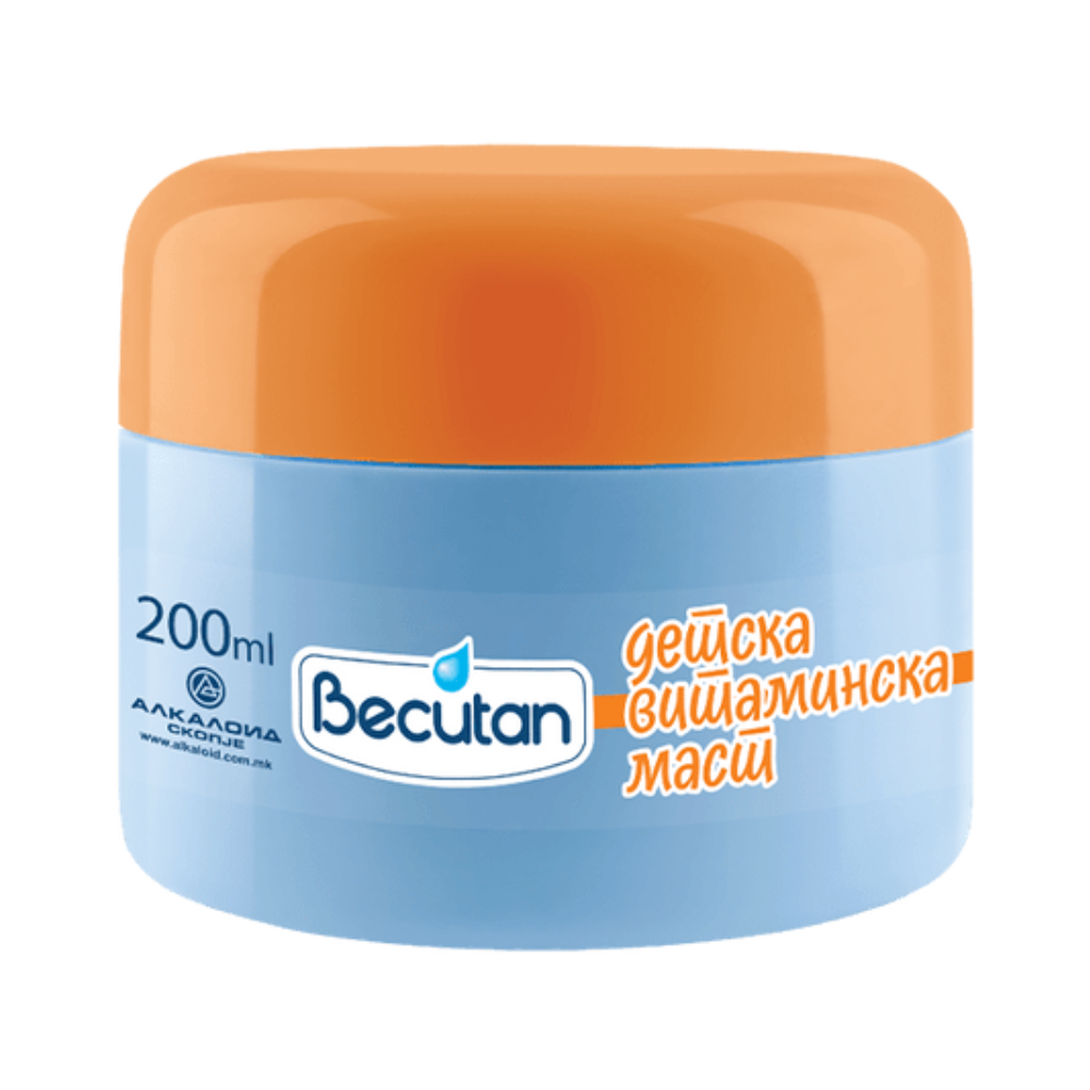 БЕКУТАН ДЕТСКА ВИТАМИНСКА МАСТ 200 МЛ