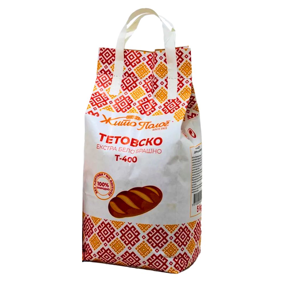 ЖИТО ПОЛОГ-ТЕТОВСКО БРАШНО ТИП400 5 КГ