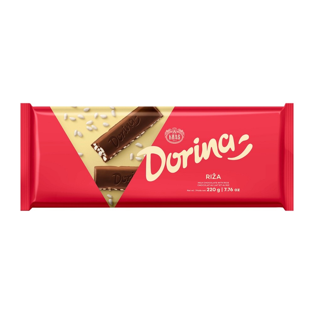 ДОРИНА ЧОКОЛАДО СО ОРИЗ 220ГР КРАШ