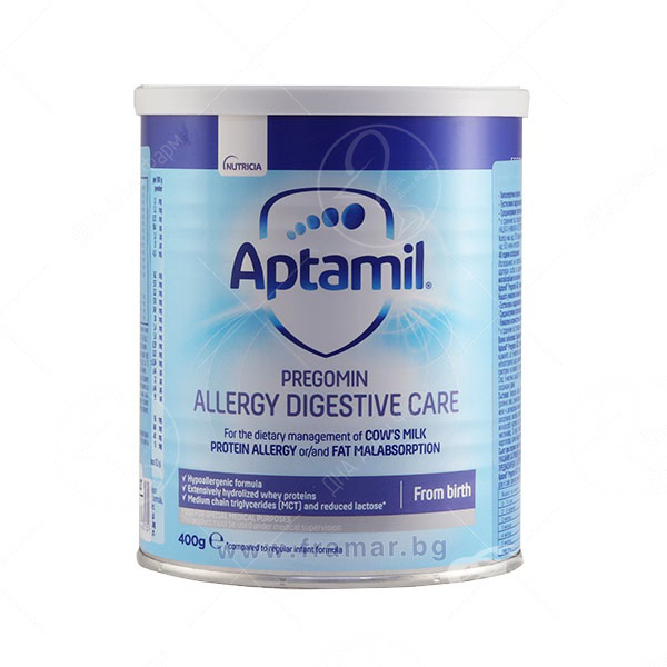 Aptamil Pregomin Allergy Млечна формула за доенчиња 400гр