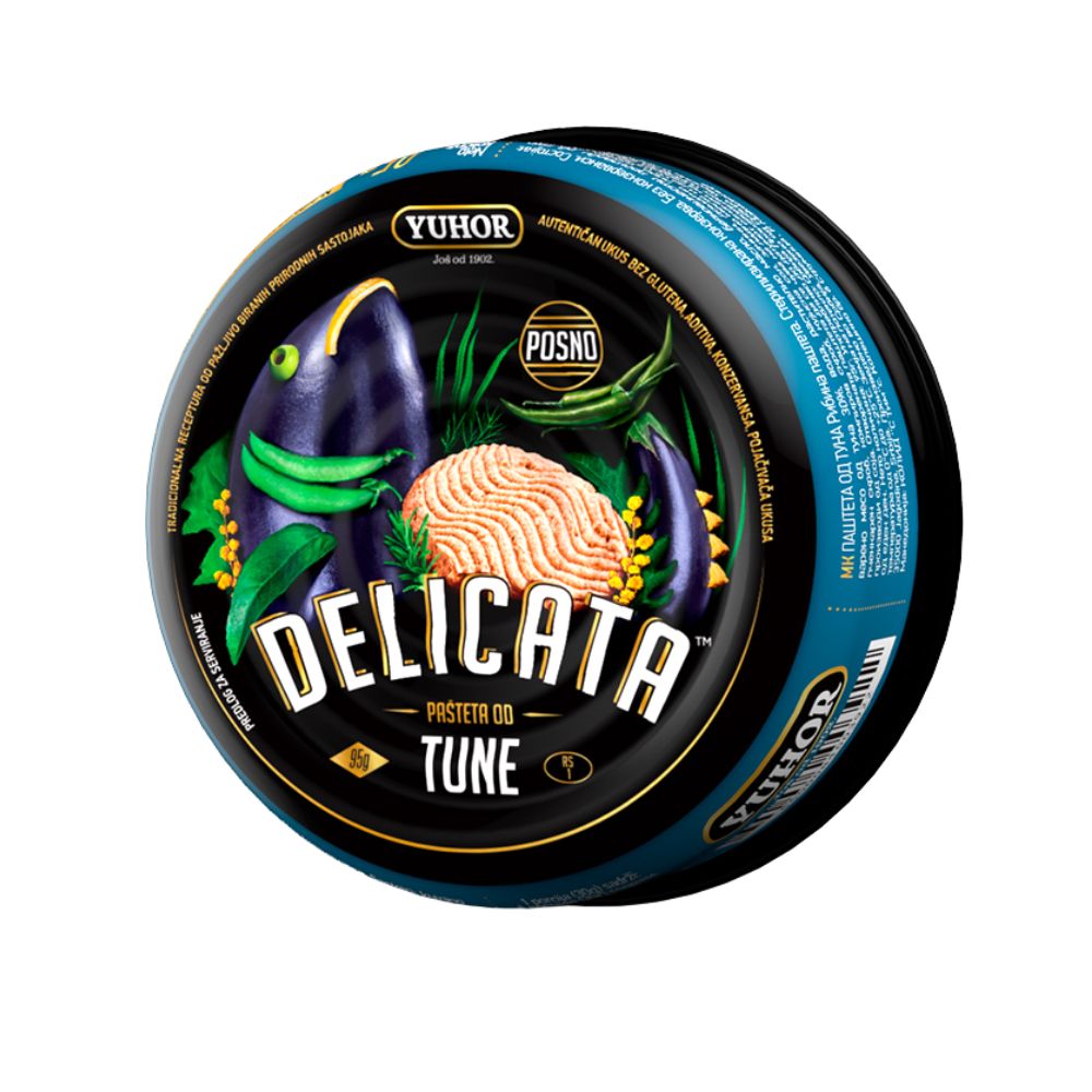 ЈУХОР ПАШТЕТА ДЕЛИКАТА ТУНА 95 ГР
